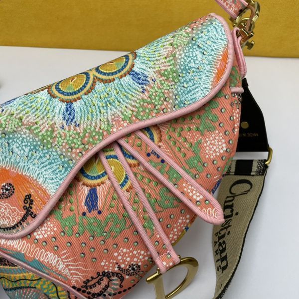 D*ior Top Bag 24*6*18cm