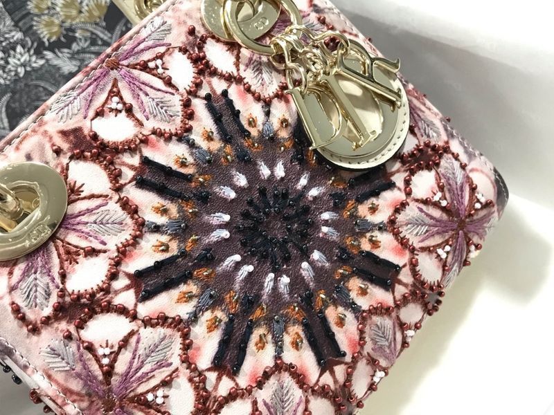 D*ior Top Bag 17*15*7cm