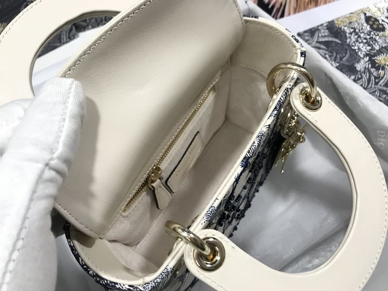 D*ior Top Bag 17*15*7cm