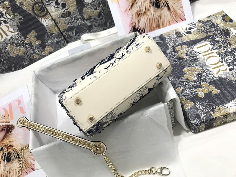 D*ior Top Bag 17*15*7cm