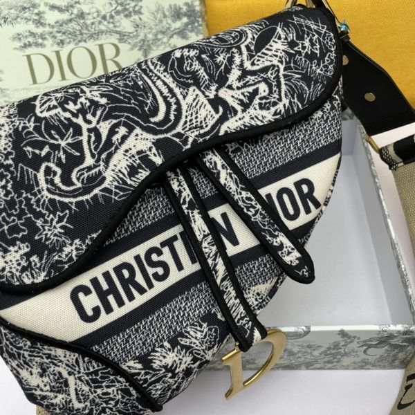 D*ior Top Bag 24*6*18cm
