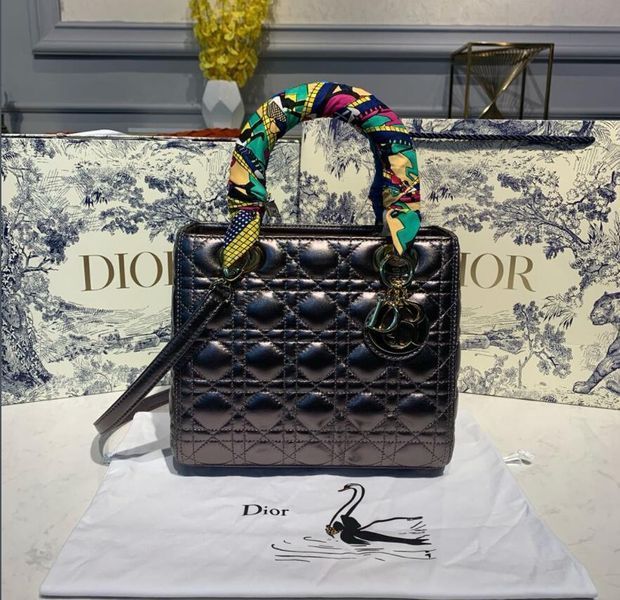 D*ior Top Bag 24*12*20cm