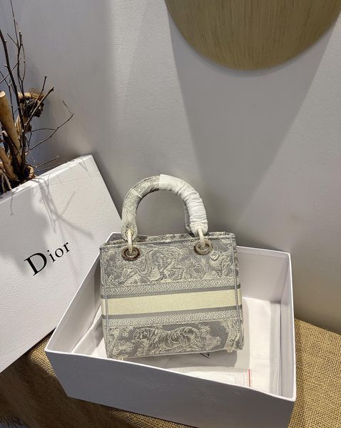 D*ior Top Bag 24*20*11cm