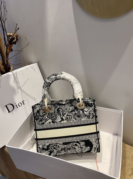 D*ior Top Bag 24*20*11cm