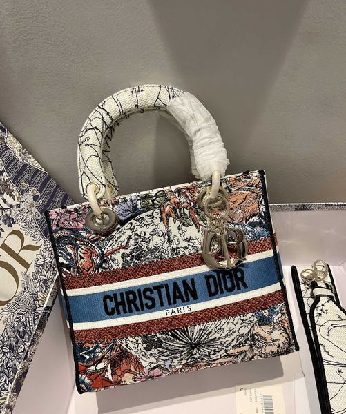D*ior Top Bag 24*20*11cm