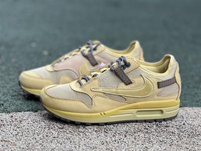 Travis Scott x  Nike Air Max 1 "saturn gold"